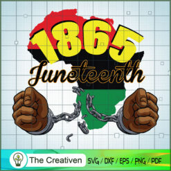 1865 Juneteenth SVG, Juneteenth SVG, Afro-American SVG
