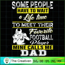 My Favorite Football Player Calls Me D SVG Cut File fo Design 19748
