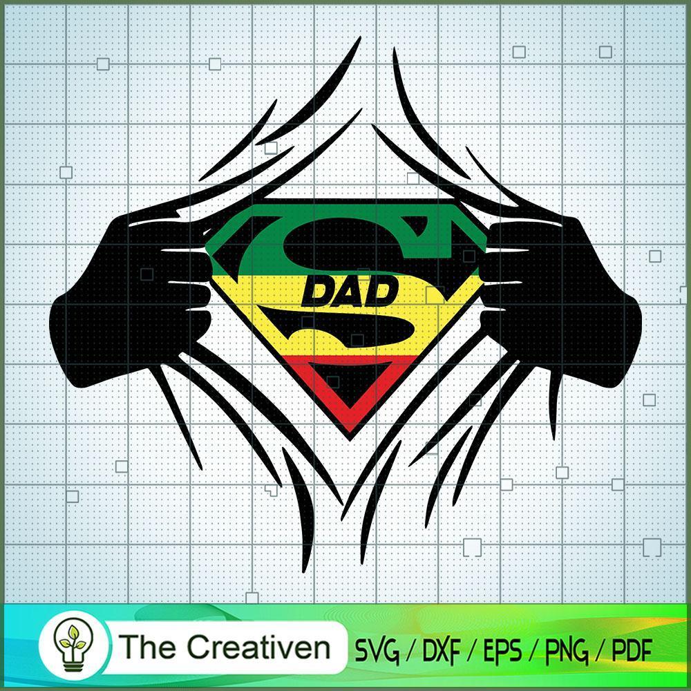 Super Black Dad Editable Design SVG, Daddy SVG, Father SVG 1 Super Black Dad Editable Design SVG, Daddy SVG, Father SVG