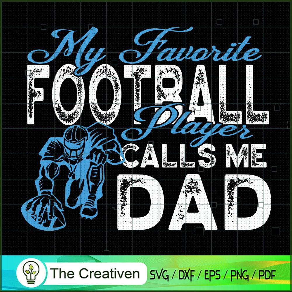 My Favorite Football Player Calls Me D SVG Cut File fo Design 19648 1 My Favorite Football Player Calls Me D SVG Cut File fo Design 19648
