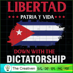 Libertad Cuba SVG, Cuba Flag SVG, Cuba Patria SVG