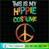 This Is My Hippie Costume SVG, Hippie SVG, Love Peace SVG