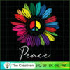 Sunflower Rainbow Peace Sign Hippie SVG, Hippie SVG, Love Peace SVG 2 25 copy 49