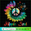 Hippie Soul Sunflower Tiedye 60s SVG, Hippie SVG, Love Peace SVG 3 8 copy 65