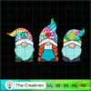 3 Hippie Gnomes Tie Dye SVG, Hippie SVG, Love Peace SVG