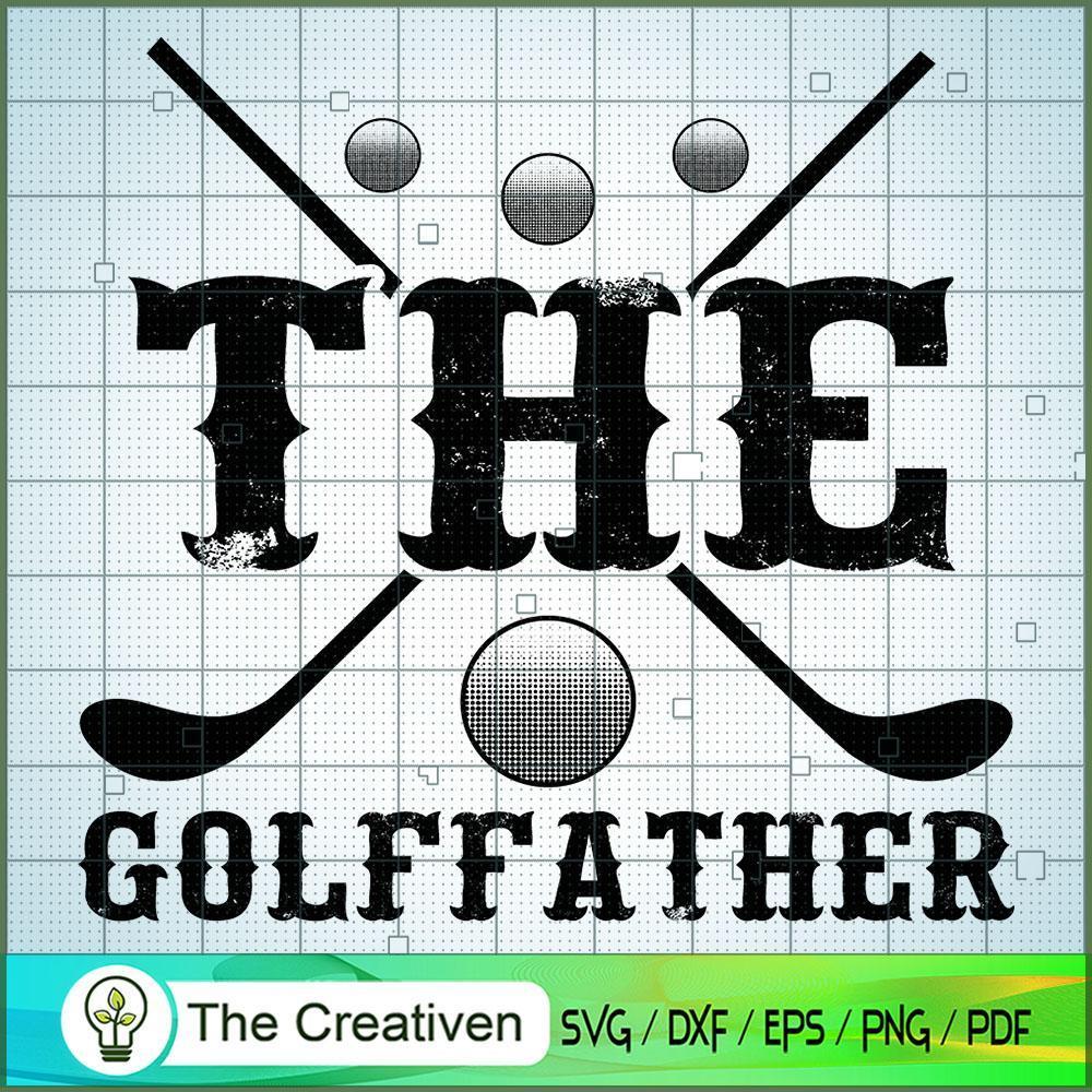 Mens the Golffather Golf Fat SVG Cut File for Cricut 1 Mens the Golffather Golf Fat SVG Cut File for Cricut