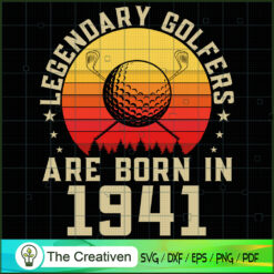 Legendary Golfers Are Born i SVG Cut File for Cricut