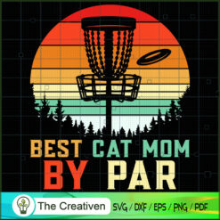 Retro Cute Cat Mom by Par Di SVG Cut File for Cricut