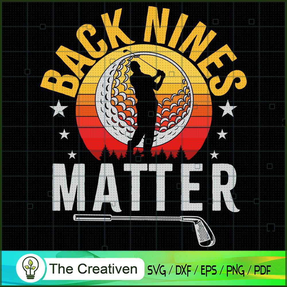 Retro Golf Player Back Nines SVG Cut File for Cricut 1 Retro Golf Player Back Nines SVG Cut File for Cricut