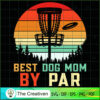 Retro Dog Mom Disc Golf Fan SVG Cut File for Cricut & Silhouette