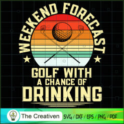 World's Okayest Golfer Funny Golf Retr SVG Cut File fo Design 19225
