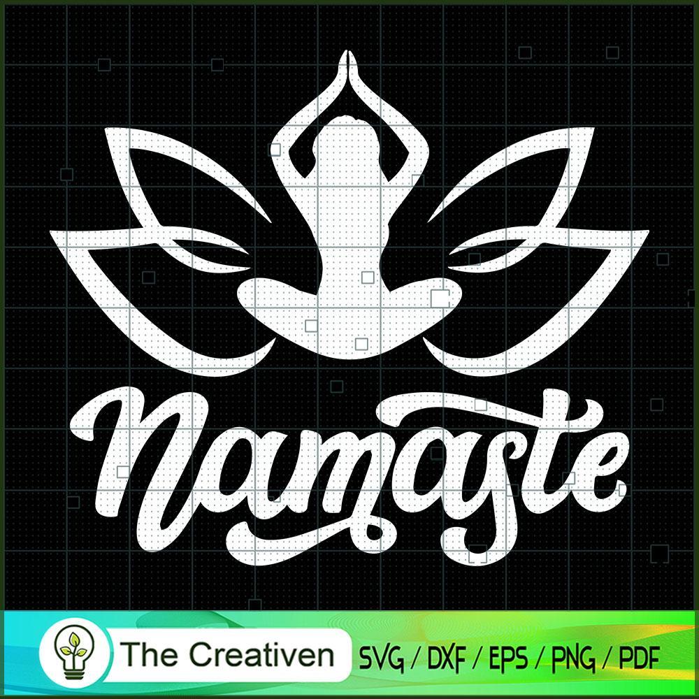 Yoga Namaste SVG, Yoga SVG, Meditation SVG 1 32 copy 42