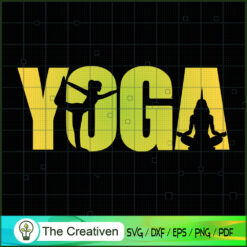 Yoga Girl SVG, Yoga SVG, Meditation SVG
