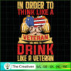 Drink Like a Veteran SVG Cut File for Cricut & Silhouette