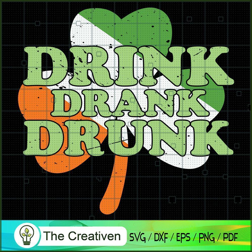 Drink Drank Drunk Green Sham SVG Cut File for Cricut 1 Drink Drank Drunk Green Sham SVG Cut File for Cricut