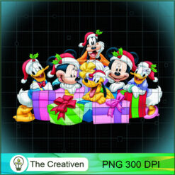 Mickey Mouse And Donald Duck Gift PNG, Disney PNG, Trending PNG