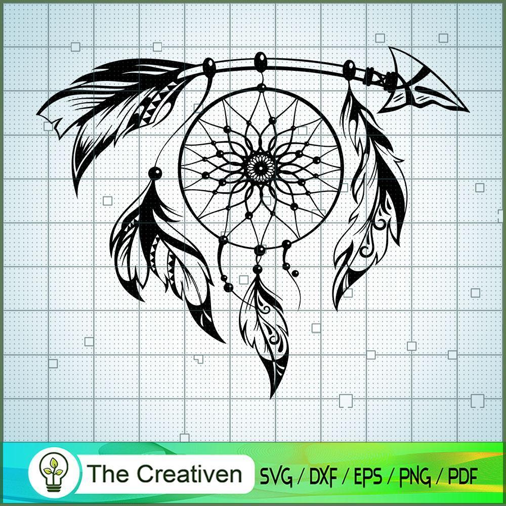 Dreamcatcher Silhouette , Mystical SVG, Mystic SVG , Moon SVG 1 23 copy 49