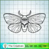 Mystical Boho Butterfly SVG , Mystical SVG, Mystic SVG , Moon SVG 2 4 copy 60