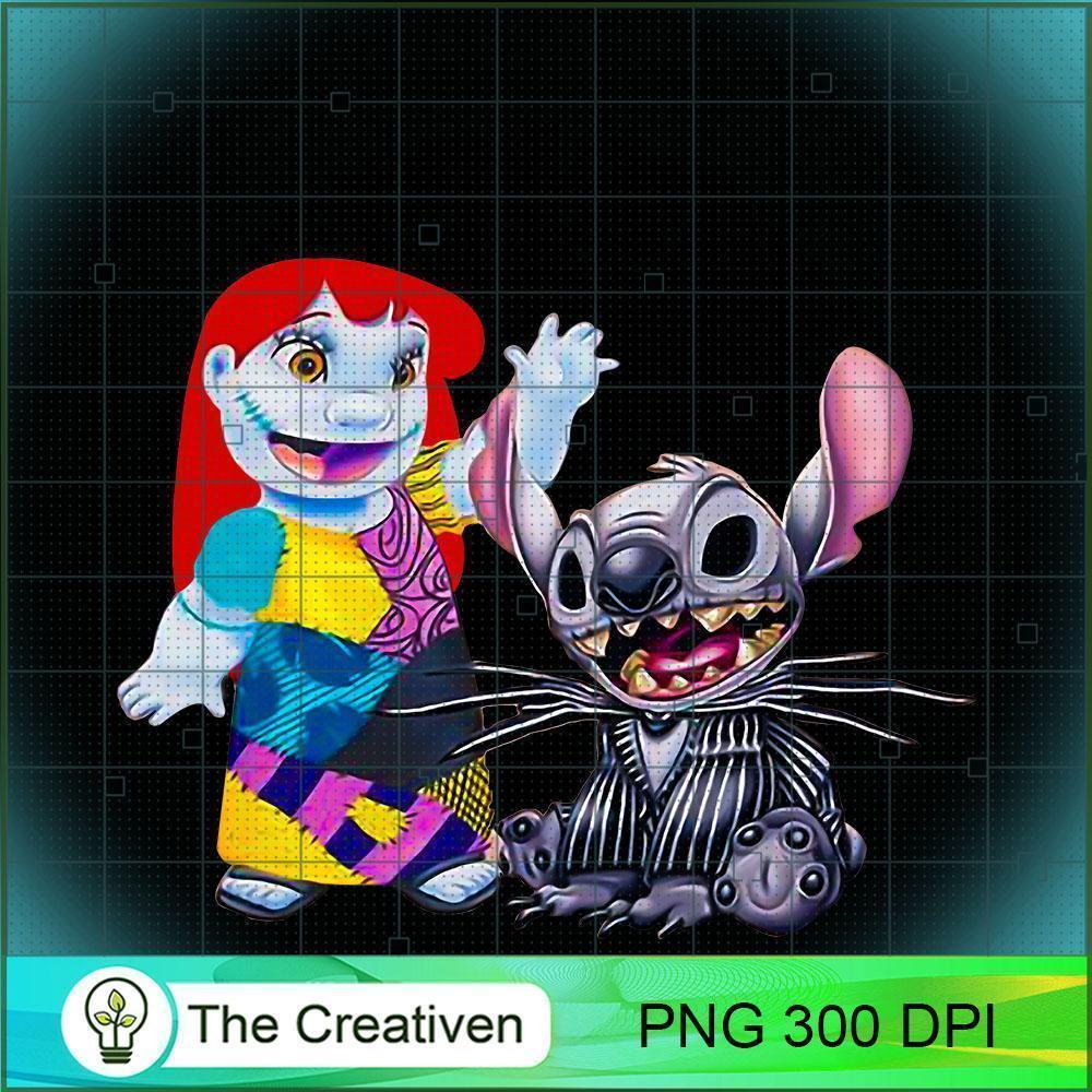 Lilo And Stitch Skellington PNG, Halloween PNG, Horror PNG 1 80 copy 8