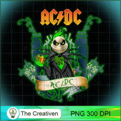 ACDC Jack Skellington PNG Clipart – Transparent Download