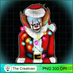 Pennywise IT Chistmas PNG, Pennywise IT PNG, Halloween PNG, Horror PNG