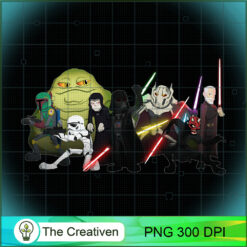 Star War Cute Characters PNG, Star Wars PNG, Characters Movie PNG