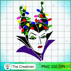 Maleficent Christmas Light PNG, Halloween PNG, Horror PNG