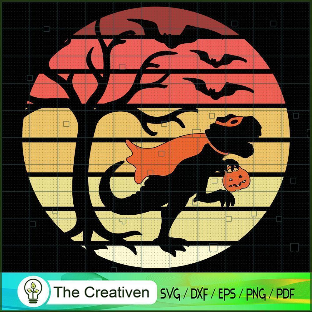 Treat Dinosaur Halloween SVG, Dinosaur SVG, Halloween SVG 1 Treat Dinosaur Halloween SVG, Dinosaur SVG, Halloween SVG