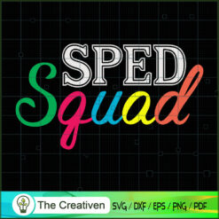 SPED Squad Halloween SVG, SPED Squad SVG, Halloween SVG