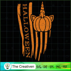 Halloween Usa Flag SVG, Usa Flag SVG, Halloween SVG