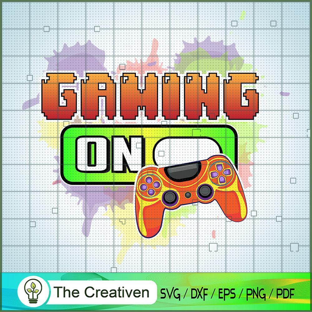 GAMING on SVG Cut File for Cricut & Silhouette 1 GAMING on SVG Cut File for Cricut & Silhouette