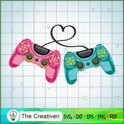 Gaming SVG Cut File for Cricut & Silhouette