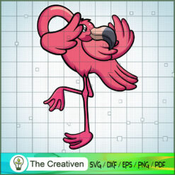 Dabbing Flamingo SVG, Flamingo SVG, Trending SVG