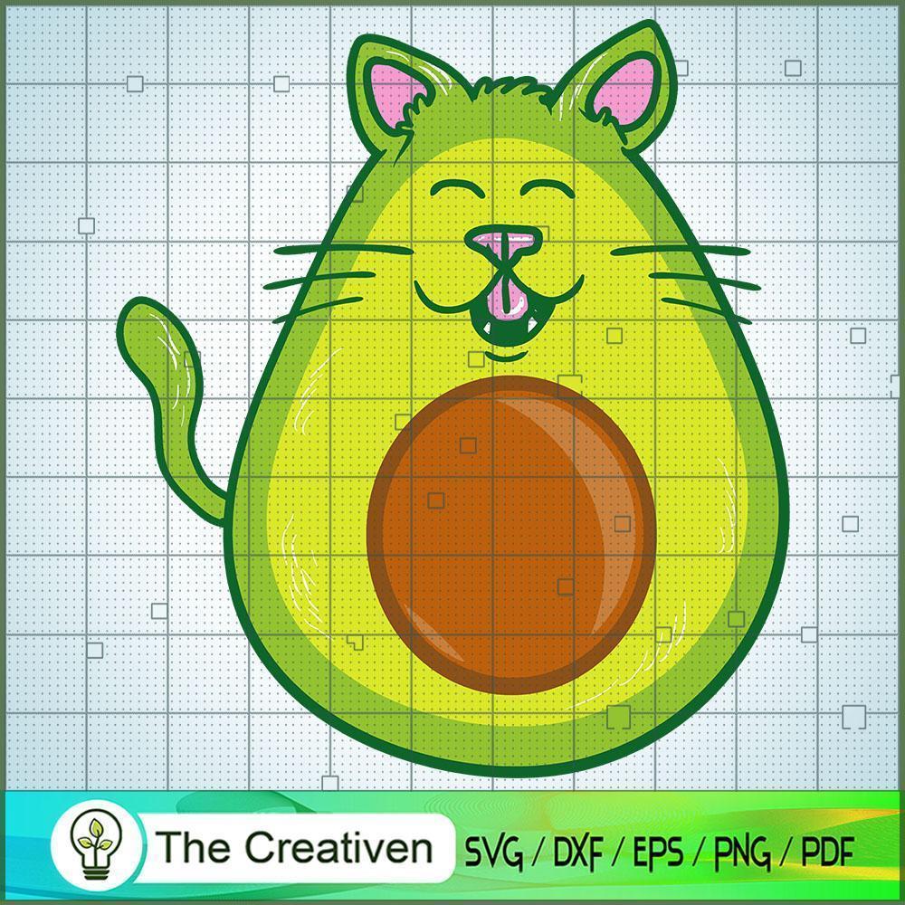 Avocato Avocado Cat Funny SVG, Cat Funny SVG, Trending SVG 1 48 copy 26