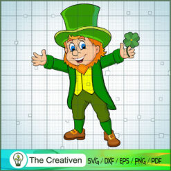 St Patricks Day Boy - Leprec SVG Cut File for Cricut