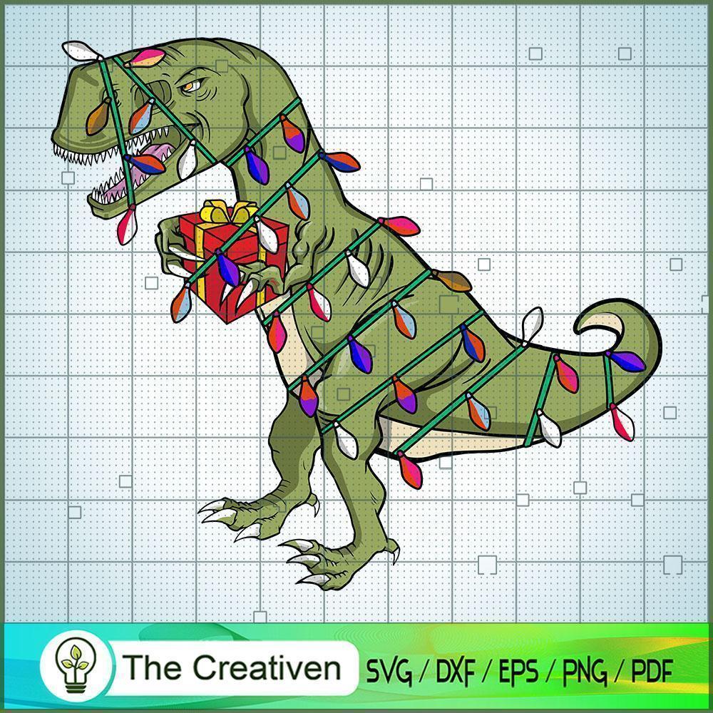 Christmas T-rex Dinosaur SVG, Christmas T-rex SVG, Trending SVG 1 Christmas T-rex Dinosaur SVG, Christmas T-rex SVG, Trending SVG