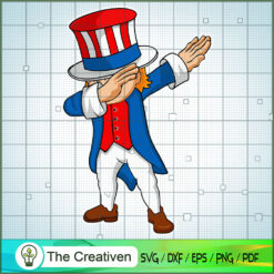 Dabbing Uncle Sam SVG, Uncle Sam SVG, Trending SVG