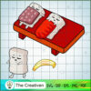 Sleeping Sushi SVG, Sushi SVG, Trending SVG 3 8 copy 56