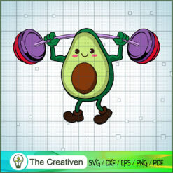 Training Avocado SVG, Avocado SVG, Trending SVG