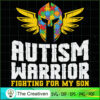 Autism Warrior Fighting for SVG Cut File for Cricut 2 78 copy 6