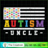 Autism Uncle America Flag Puzzle SVG Cut File for Cricut & Silhouette 2 75 copy 9