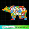 Mam Bear Autism Puzzle SVG, Autism Awareness SVG, Puzzle Piece SVG 2 68 copy 12