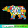 Papa Bear Autism Puzzle SVG, Autism Awareness SVG, Puzzle Piece SVG 3 67 copy 11