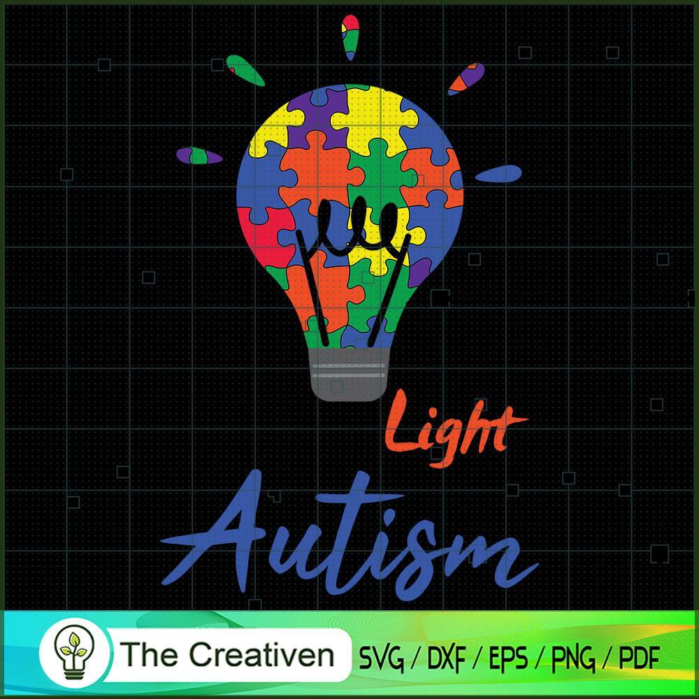 Shine a Light on Autism SVG , Autism Awareness SVG , Love Autism SVG 1 Shine a Light on Autism SVG , Autism Awareness SVG , Love Autism SVG
