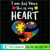 I Am Her Voice She is My Heart Autism SVG Cut File for Design 17665 3 98 copy 6