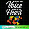Autism I Am Her Voice She is My Heart SVG , Autism Awareness SVG , Love Autism SVG 2 100 copy 6