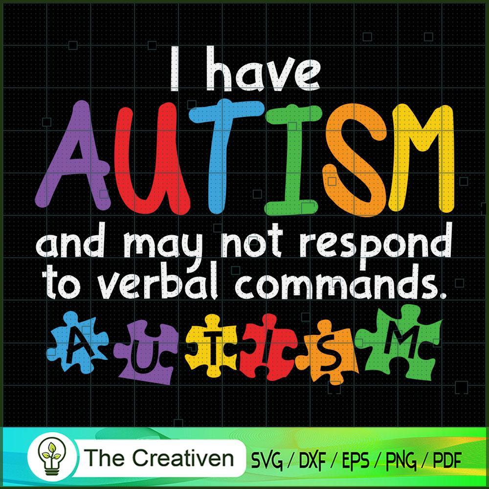 I Have Autism May Not Respond Verbal SVG, Autism Awareness SVG, Puzzle Piece SVG 1 50 copy 22