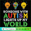 Someone with Autism Lights U SVG Cut File for Cricut 3 45 copy 27