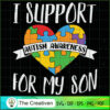 I Support for My Son Autism SVG Cut File for Cricut 3 44 copy 25