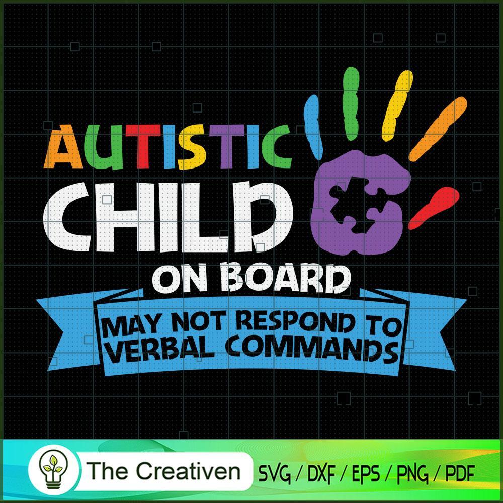 Autistic Child on Board May Not Verbal SVG, Autism Awareness SVG, Puzzle Piece SVG 1 42 copy 25